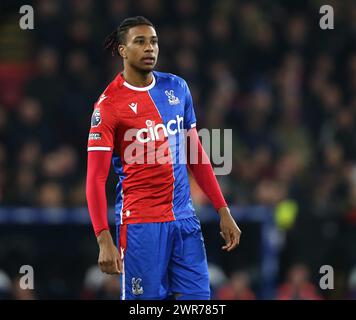 Michael Olise di Crystal Palace. - Crystal Palace contro Sheffield United, Premier League, Selhurst Park Stadium, Croydon, Regno Unito - 30 gennaio 2024. Solo per uso editoriale - si applicano restrizioni DataCo. Foto Stock