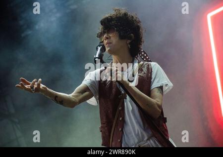 LP (Laura Pergolizzi) in esibizione al Release Athens Festival in Plateia Nerou / Grecia, giugno 2022 Foto Stock