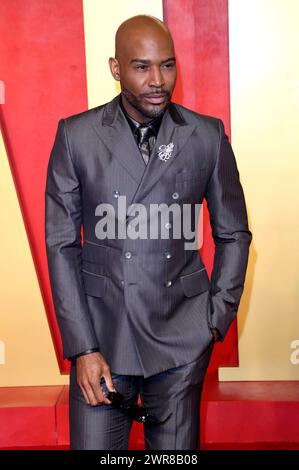 Karamo Brown bei der Vanity Fair Oscar Party 2024 anlässlich der 96. Oscar-Verleihung im Wallis Annenberg Center for the Performing Arts Beverly Hills, 10.03.2024 *** Karamo Brown alla Vanity Fair Oscar Party 2024 in occasione dei 96 premi Oscar al Wallis Annenberg Center for the Performing Arts Beverly Hills, 10 03 2024 foto:XJ.xBlocx/xFuturexImagex Vanity fair 1377 Foto Stock