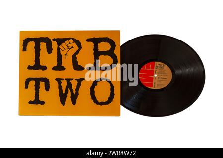 Tom Robinson Band TRB due dischi in vinile copertina LP isolata su sfondo bianco - 1979 TRB2 Foto Stock