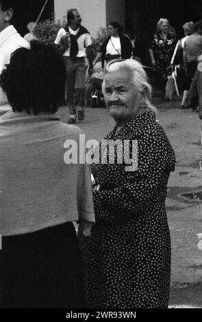 DATA DI REGISTRAZIONE NON DICHIARATA Festa nazionali de l UnitÃ PCI, Nationales Pressefest der Zeitung italienischen kommunistischen Partei Partito Comunista Italiano PCI, Rom, EUR, agosto 1984 Foto Stock