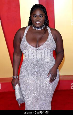 Danielle Brooks bei der Vanity Fair Oscar Party 2024 anlässlich der 96. Oscar-Verleihung im Wallis Annenberg Center for the Performing Arts Beverly Hills, 10.03.2024 anni Foto Stock