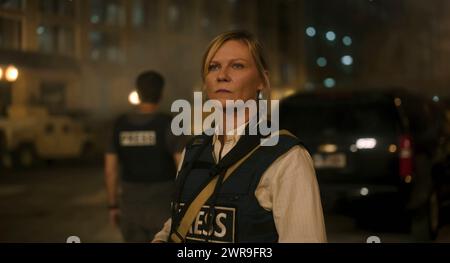 Guerra civile Kirsten Dunst Foto Stock