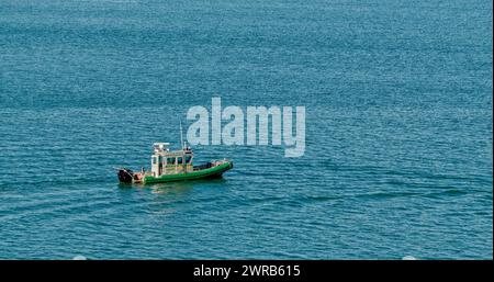 Cape Canaveral, Florida - 28 gennaio 2024: Cape Canaveral ospita Port Canaveral, uno dei porti crocieristici più trafficati del mondo, e fa parte di un Foto Stock