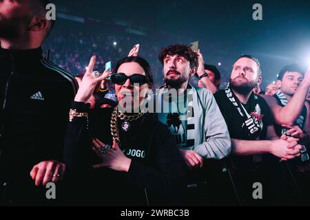 Milano, Italia. 11 marzo 2024. Milano, il Club Dogo si esibisce in concerto. Nella foto: Audience Credit: Independent Photo Agency/Alamy Live News Foto Stock