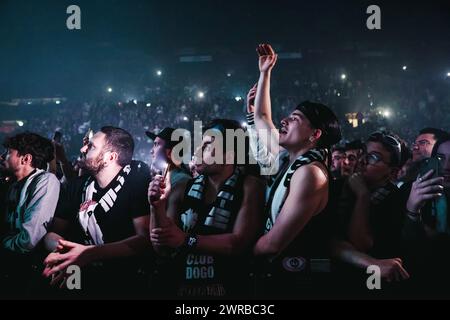 Milano, Italia. 11 marzo 2024. Milano, il Club Dogo si esibisce in concerto. Nella foto: Audience Credit: Independent Photo Agency/Alamy Live News Foto Stock