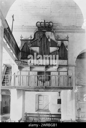 Organo di bambù in chiesa, Las Piñas, Isola di Luzon, Filippine, tra ca. 1890 e 1923, Chiese, Filippine, Luzon, 1880-1930, stampe fotografiche, 1880-1930., stampe fotografiche, 1880-1930, 1 stampa fotografica Foto Stock