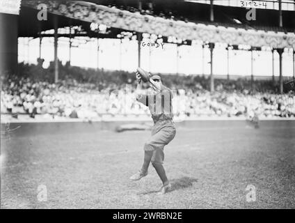 Hank Gowdy, Boston NL (baseball), 1914 luglio 30, Glass negative, 1 negativo: Glass Foto Stock