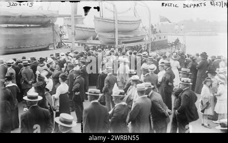 BALTIC parte, 8/27/14, 8/27/14, Glass negative, 1 negativo: Vetro Foto Stock