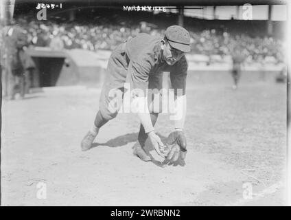 Rabbit Maranville, Boston NL (baseball), 1914, Glass negative, 1 negativo: Vetro Foto Stock