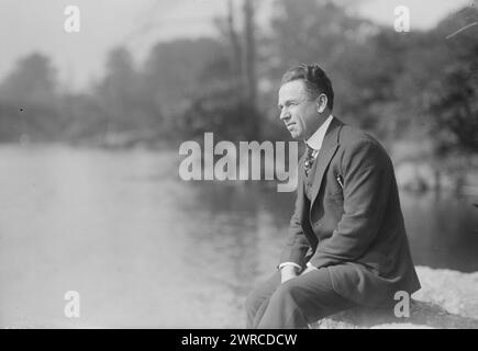 Dalhart, la fotografia mostra la cantante country Marion Try Slaughter (1883-1948), conosciuta anche come Vernon Dalhart., tra ca. 1915 e ca. 1920, Glass negative, 1 negativo: Glass Foto Stock