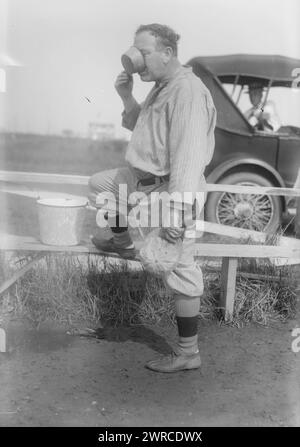 Silver, un comico di Vaudeville (baseball), la fotografia mostra Monroe Silver (1875-1947), attore, cantante e comico., 1918, lati negativi del vetro, 1 negativo: vetro Foto Stock