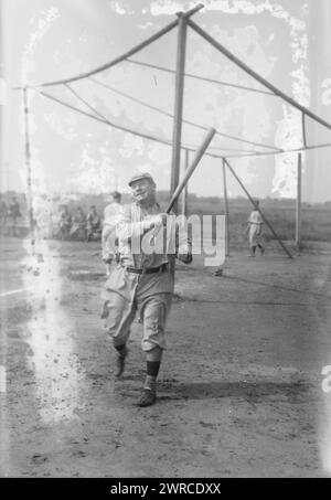 Silver, un comico di Vaudeville (baseball), la fotografia mostra Monroe Silver (1875-1947), attore, cantante e comico., 1918, lati negativi del vetro, 1 negativo: vetro Foto Stock