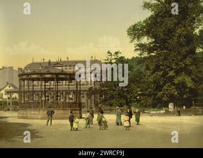 Place Royal, Spa, Belgio, tra ca. 1890 e ca. 1900., Belgio, Spa, colore, 1890-1900 Foto Stock