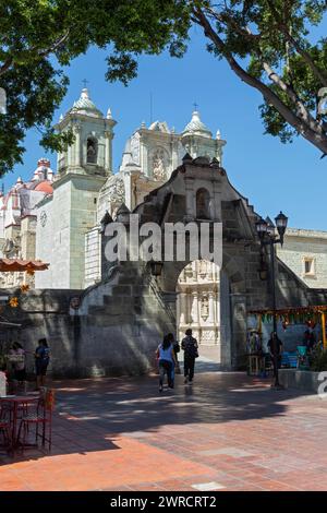 Oaxaca, Messico - Basílica de Nuestra Señora de la Soledad, la santa patrona di Oaxaca. È stato costruito alla fine degli anni '1600 Foto Stock