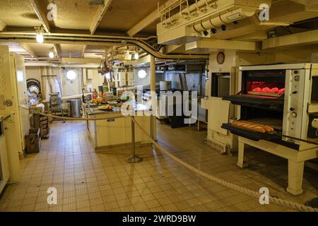 © Arnaud BEINAT/Maxppp. 2024/03/09, la Rochelle, Francia. Cuisine du, Francia. , . à 1985. CE navire était chargé de collecter les données météo en se positionnant en un point précis de l'Atlantique. Crediti: MAXPPP/Alamy Live News Foto Stock