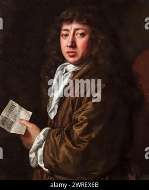 Samuel Pepys (1633-1703), diarista inglese, ritratto a olio su tela di John Hayls, 1666 Foto Stock