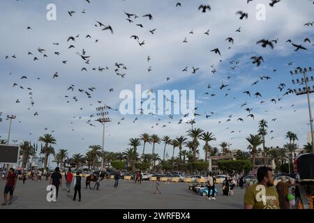 Piazza dei Martiri, Tripoli, Libia, 2021 Foto Stock