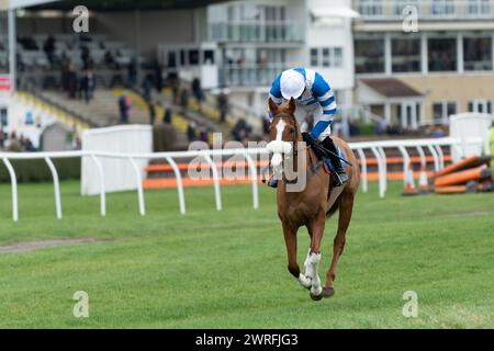 Terza gara a Wincanton, 3 febbraio 2022, handicap Steeple Chase Foto Stock