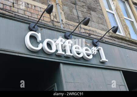 Caffè n. 1 a Bedminster, Bristol, Inghilterra. 26 febbraio 2024. Foto Stock