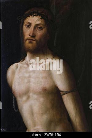 Cristo alla colonna, XV secolo. Si trova nella Collezione della Galleria Borghese di Roma. Foto Stock