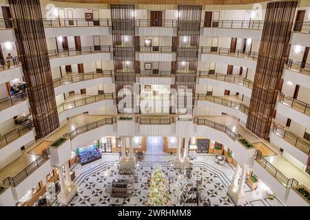 Merida Mexico, Paseo Montejo, Avenida Colon, Fiesta americana Merida hotel hotel hotel hotel hotel hotel hotel hotel motel business, hotel motel business, interni interni, AT Foto Stock