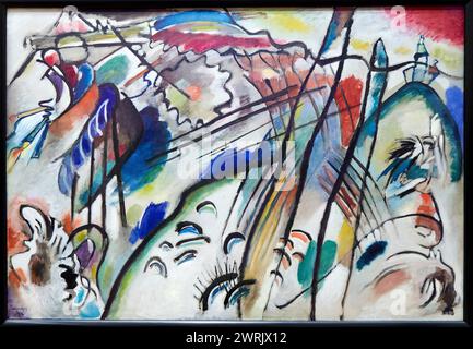 “Improvisation 28 (seconda versione) (Improvisation 28 [zweite Fasßung])”, 1912, Vasily Kandinsky (B. 1866, Mosca; d. 1944, Neuilly-sur-Seine, Francia), Foto Stock