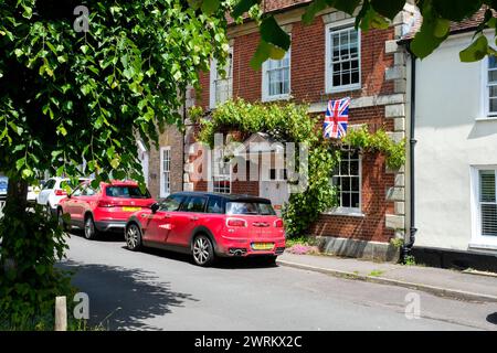 Kingsbury Square, Wilton, vicino a Salisbury Wiltshire. REGNO UNITO. 2022. Foto Stock