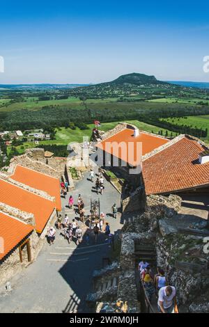 Castello di Szigliget Balaton Foto Stock