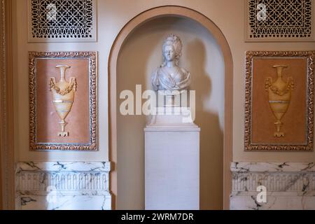 Hall del James Earl Jones Theatre che era precedentemente il Cort Theatre, New York City, USA 2024 Foto Stock