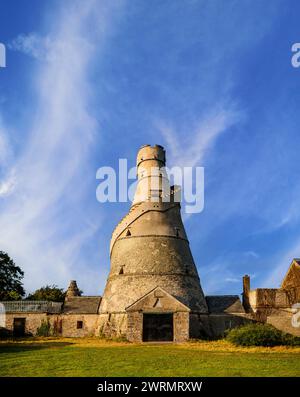 Il meraviglioso granaio extra-ordinario sul Castletown demesne, nella contea di Kildare, in Irlanda, un progetto filantropico costruito durante la carestia del 1740-41 Foto Stock