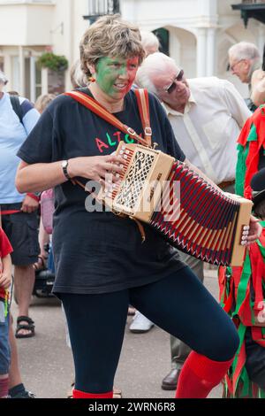 Il Festival del folclore di Sidmouth nel 2008 Foto Stock