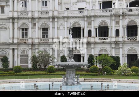 Vista del Palazzo Jai Vilas a Gwalior, India Foto Stock