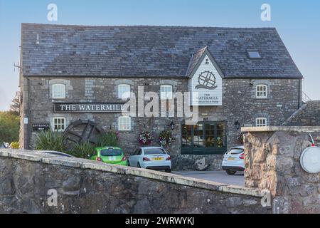 Il bellissimo villaggio di Merthyr Mawr vicino a Bridgend, Mid Glamorgan, Galles del Sud, Regno Unito: Phillip Roberts Foto Stock