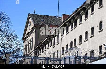 Rottenburg am Neckar, Germania. 14 marzo 2024. La prigione di Rottenburg am Neckar (JVA). Crediti: Bernd Weißbrod/dpa/Alamy Live News Foto Stock