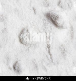 Consistenza fotografica senza cuciture del sale marino. Foto Stock