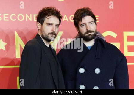 News - Photocall Call My Agent 2 Fabio DInnocenzo e Damiano DInnocenzo durante la Photocall della serie tv CALL MY AGENT 2, 14 marzo 2024 al Cinema The Space, Roma, Italia Copyright: XcxEmanuelaxVertolli/SportReporterx/xLiveMediax LPN 1277731 Foto Stock