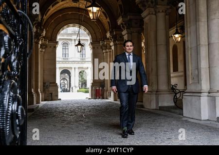 Johnny Mercer, Veterans Minister, politico del governo del Partito Conservatore britannico, Downing Street, Londra, Regno Unito Foto Stock