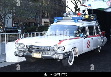 14 marzo 2024, New York, New York, USA: Atmosfera alla prima di New York di "Ghostbusters: Frozen Empire" al Lowes AMC Lincoln Square di New York. (Credit Image: © Photo Image Press via ZUMA Press Wire) SOLO PER USO EDITORIALE! Non per USO commerciale! Foto Stock