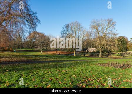 Priory Park a Dudley, West Midlands Foto Stock