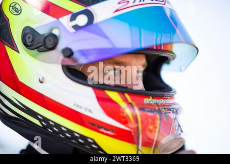 Sebring, Florida, Stati Uniti. 26 febbraio 2024. STING RAY ROBB (41) di Payette, Idaho partecipa al Sebring Open test presso il circuito Sebring International Raceway di Sebring, Florida. (Immagine di credito: © Colin Mayr Grindstone Media Grou/ASP) SOLO PER USO EDITORIALE! Non per USO commerciale! Foto Stock