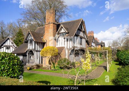 Birmingham Bournville Selly Manor Museum Bournville Village West Midlands Inghilterra Regno Unito Europa Foto Stock