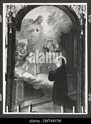 Lazio Rieti Rieti S. Ruffo. Hutzel, Max 1960-1990 Post-medievale: Architettura, scultura architettonica, pittura, decorazione in stucco. La chiesa fu originariamente costruita nel 1141, ma fu completamente ridisegnata nel 1746, con una facciata barocca e interni in marmo e stucco dorato. In una cappella laterale si trova il dipinto l'Angelo Guardiano, attribuito a Giovanni Antonio Galli (detto lo Spadarino). Il fotografo e studioso tedesco Max Hutzel (1911-1988) fotografò in Italia dai primi anni '1960 fino alla sua morte. Il risultato di questo progetto, citato da Hutzel come foto Arte minore, è documentato in modo approfondito Foto Stock