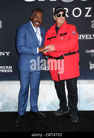 Ernie Hudson e Dan Aykroyd hanno partecipato alla premiere di New York "Ghostbusters: Frozen Empire" tenutasi all'AMC Lincoln Square il 14 marzo 2024 a New York City, NY ©Steven Bergman/AFF-USA.COM Foto Stock