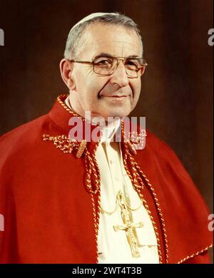 PAPA GIOVANNI PAOLO i (1912-1978), capo italiano della Chiesa cattolica nel 1978 Foto Stock