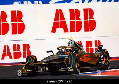 25 VERGNE Jean-Eric (fra), DS Penske, DS e-Tense FE23, azione durante l'ePrix di San Paolo 2024, 3° incontro del Campionato Mondiale ABB FIA Formula e 2023-24, sul circuito di San Paolo dal 24 al 26 marzo 2024 a San Paolo, Brasile - Photo Julien Delfosse / DPPI Foto Stock