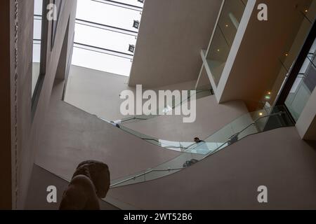 Scala di Rick Mather Architects, Ashmolean Museum of Art and Archaeology, Oxford Foto Stock