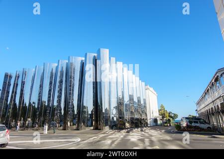 New Plymouth nuova Zelanda - febbraio 29 2024; Editorial-New-Plymouth-City Buildings and Architecture. Foto Stock