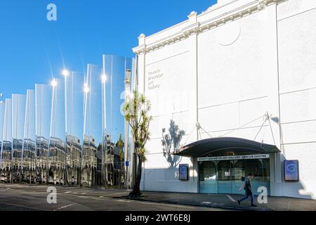 New Plymouth nuova Zelanda - febbraio 29 2024; Editorial-New-Plymouth-City Buildings and Architecture. Foto Stock