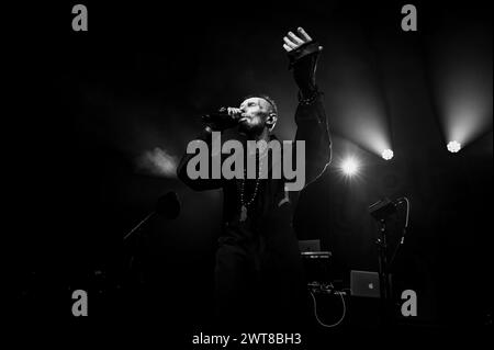 Glasgow, Regno Unito. 15 marzo 2024. MCS stereo che si esibisce al Barrowland Ballroom di Glasgow il 15 marzo 2024 Credit: Glasgow Green at Winter Time/Alamy Live News Foto Stock